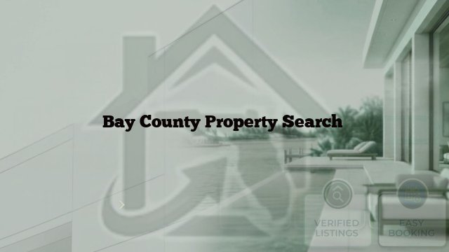 Bay County Property Search