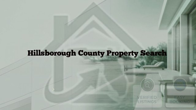 Hillsborough County Property Search